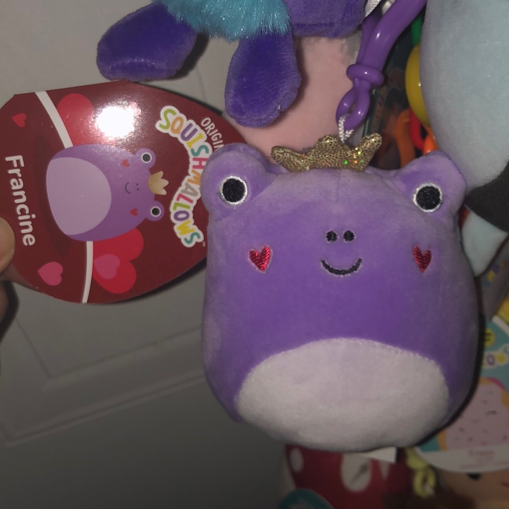 Bnwt valentines frog - Francine